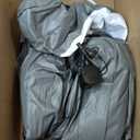 CO-Z Inflatable Bathtub With Electric Air Pump, Portable Tub With Blow Up Bath Pillow Cover, Drainage Cup Holder, Foldable Outdoor Freestanding Tub for Adults, Gray