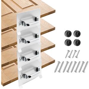 Door Painting Stand: Heavy-Duty Steel Racks with 4 Rubber Feet & Ergonomic Handles for Smooth Door Painting, Flipping & Drying – Ideal for Garage, Workshop & Backyard Use (4 Pack)