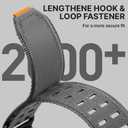 Bandletic Compatible with Garmin Quatix 8 47mm Watch Band - 22mm Quick Fit Replacement Nylon Strap for Fenix 8 47mm 7 6 Pro/5 Plus/Instinct 3 E 45mm 2/Forerunner 970/965/955/Approach S70/S62/S60/Epix