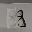 CCVOO Trendy Reading Glasses for Women, Oversized Blue Light Readers, Cheaters Eyeglasses, Stylish Square Cat Eye Glasses