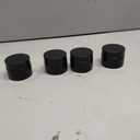 4 X Small glass jars