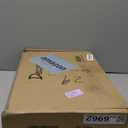 Projector Stand Tripod Adjustable, Laptop Height from 23.5 to 46.5 inches with Gooseneck Phone Holder, Floor for Office, Home, Stage, Studio, DJ Racks Holder Mount, 23.5inch-46.5inch (Black)