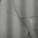 Chyhomenyc White Sheer Curtains 84 Inches Long 2 Panels Set - Light Filtering White Curtains for Living Room, Soft Gentle Voile Rod Pocket Bedroom Window Drapes, 42Wx84L Inch, 2PCS