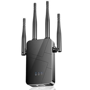 2026 WiFi Extender Signal Booster for Home, 15000sq.ft Wireless Internet Repeater, Long Range WiFi Booster and Signal Amplifier w/ Ethernet Port, WiFi Router Extender Support 99% Devices, 1-Tap Setup