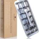 ecozoi Stainless Steel Metal Ice Cube Tray with Easy Release Handle | 18 Ice Cube Slots | Removable Slots for Easy Ice Cube Removal and Cleaning | Sustainable, Eco Friendly, Zero Waste, Plastic Free