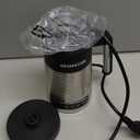 AROMASTER Milk Frother, 4 IN 1 Electric Milk Frother and Steamer for Coffee, Lattes, Cappuccinos, Automatic Hot Dense/Airy Foam & Cold Foam Maker, Ideal for Home, Kitchen and Office Daily Use (Silver)