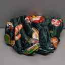 Horaldaily Christmas Flannel Blanket Throw, Green Gingerbread Man Christmas Bear Soft Fuzzy Plush Cozy Fleece Blankets for Couch Sofa Bed Lounging, Ideal Gifts for Kids Adults Wife Self, 50x60