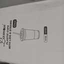 Lamosi 100 Pack 16 OZ Clear Plastic Cups with Lids and Straws, Disposable Iced Coffee Cups with Lids for To-Go Cold Drinks, Smoothies and Slushie