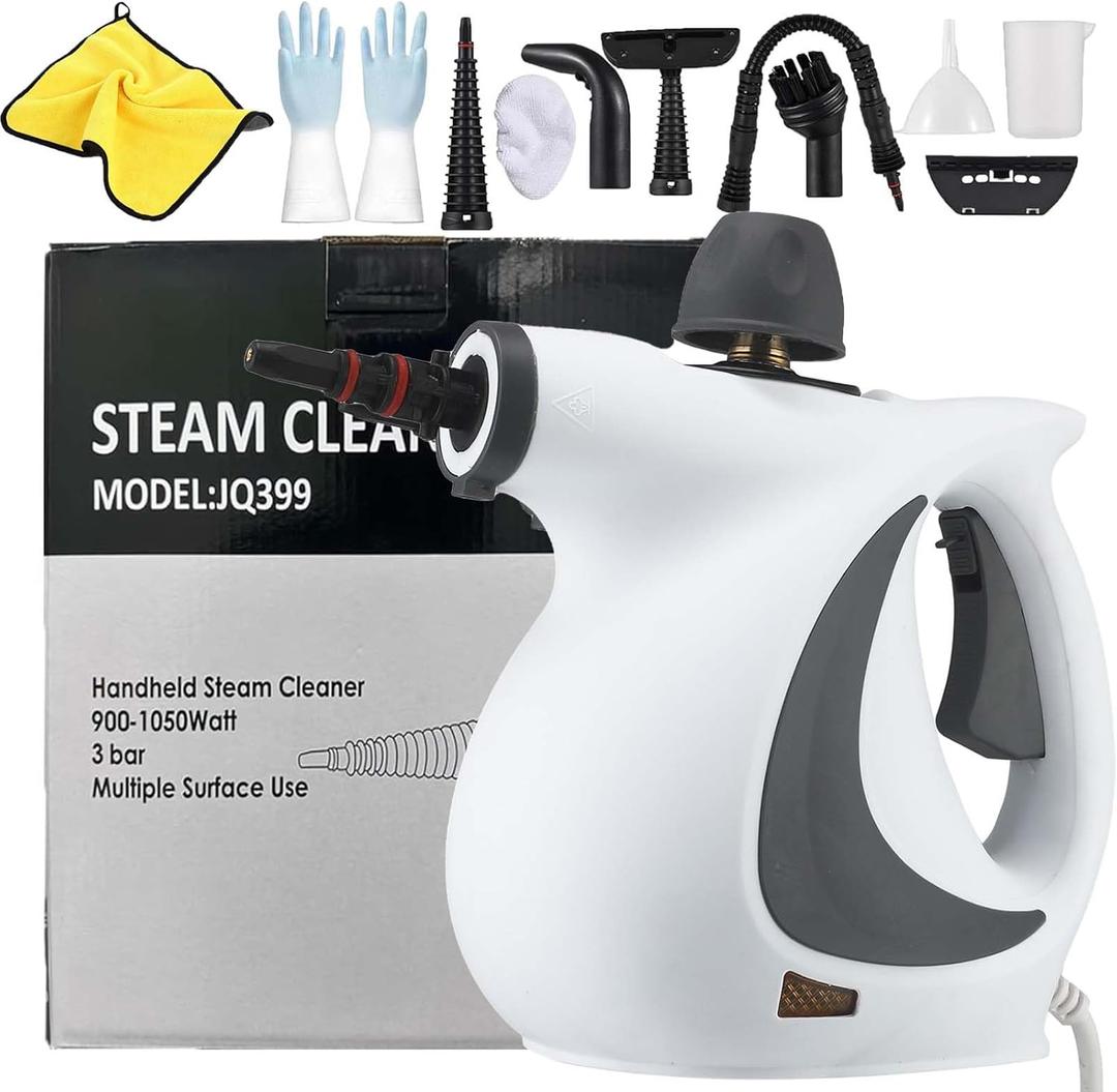 Saker Plus Steam Cleaner Handheld, Steam Disinfection Cleaner Saker Plus For Home Handheld, 10 In 1 Handheld Pressure Multi Purpose Cleaner Home Use (1Set)