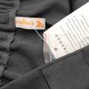 KIRUNDO Wide Leg Dress Pants for Women High Waisted Office Work Trousers Business Casual Slacks Button Flowy Palazzo Pant L