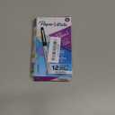 Paper Mate Flair Felt Tip Pens, Ultra Fine Point (0.4mm), Black, 12 Count, perfect for precise and expressive writing