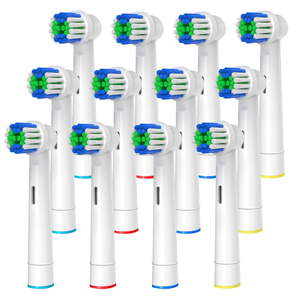 Replacement Toothbrush Heads Compatible with Oral B Braun, 12 Pcs Professional Electric Toothbrush Brush Heads Compatible with Oral B Replacement Heads Refill 7000/Pro 1000/9600/500/3000