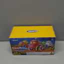 Vroomix Jova GlowRover 3 Pack Monster Truck Toys, City Utility Cars with LED Light Up Wheels, Friction Powered Cars for Toddlers Boys Girls Age 18 Month and Up, Birthday Gifts for Christmas