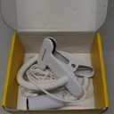 Glocusent Clip on Light: 10 Brightness Levels from 20 to 180LM LED Reading Light with Clamp and Flexible Gooseneck - Eye Caring Book Lights for Reading at Night, Clip on Desk Bed Headboard (White)