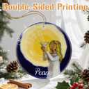 Peace Angel Christmas Ornament, Christmas Tree Ornaments, Keepsake Ornaments, Holiday Decor, Peace Gift, Holiday or Xmas Gifts, Gifts for Friends and Family