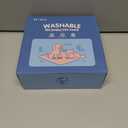 CNAOA Washable Pee Pads for Dogs 2 Pack 24x24 in - 5 Layer Reusable Puppy Pads, Super Absorbent, Waterproof, Leak Proof Non-Slip Training and Whelping Pet Pee Pads for Crate, Playpen, Potty