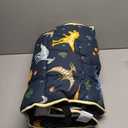 Primlect Thickened Toddler Nap Mat with Removable Pillow and Minky Blanket, Extra Large 55''x35'' Sleeping Bag, Washable, Roll up, Perfect for Daycare, Preschool, Kindergarten, Boys and Girls Dinosaur