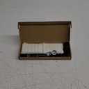 PATIKIL Glass Eye Dropper Caps, 12 Pcs Anodized Aluminum Glass Dropper Closure Top for 5ml(1/6oz) Essential Oils Bottle, Perfume, Lab Experiments, Black