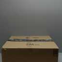 IRIS USA File Box Organizer with Lid, Letter File, Portable Handle, Black