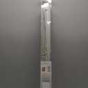 Persilux Cordless Zebra Blinds for Windows Free-Stop Window Shades (34" W X 47" H, Grey) Dual Layer Light Control for Day and Night, Light Filtering Sheer Shades for Home, Easy to Install