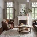 Loloi Magnolia Home by Joanna Gaines Gigi Collection GIG-01 Grey/Ivory 9'-2" x 13' Area Rug