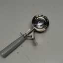 4 oz Large Ice Cream Scoop with Trigger Release #8 - Stainless Steel Cookie Scoop for Baking, Ice Cream & Cookie Dough, Comfort Grip Handle, Easy Release, Dishwasher Safe, Great as Mothers Day Gifts