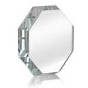 Crystal Glass Eyelash Glue Stone Adhesive Glue Pallet Stone Hand Printing Eyelash Slower Drying Eyelash Extension Makeup Beauty Accessories (Pack of 2)