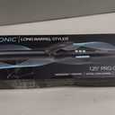 Bio Ionic Long Barrel Curling Iron, Moisture Heat Technology & NanoIonic MX, 1.25"