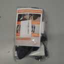 Kids Heated Socks - Boys and Girls Electric Heating Wool Knee High Skiing Socks, 5000mAh Battery Pack (Small-Medium, Black)