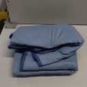 Smiry Waterproof Dog Bed Cover Blanket 40x70, Soft Reversible Pet Blanket, Washable Leakproof Cats Dogs Couch Cover for Sofa, Couch, Furniture, Navy/Blue