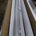 DIYHD 30X96in Accordion Door,PVC Folding Interior Door,Includes Door and Mounting Hardware,White