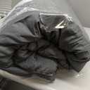 NTBAY Twin Comforter - Down Alternative Comforter Duvet Insert, All Season Bedding Quilted Duvet Insert with Corner Tabs, Machine Washable, Dark Grey (Twin(68x90 Inch) Pack of 1)