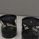 Hapjoy Solar Fence Lights 4 Pack Solar Deck Lamps Outdoor Decorations Powered Step Lights Wall Waterproof LED Warm Decorative Lighting for Garden (Butterfly-Flower, 2)