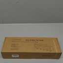 Lwenki Wall Shelf with Hooks  Decorative Key and Wallet Holder for Wall Holds Sunglasses, Leashes, Scarves and Lanyards  15.7" x 5.1" x 2.9" Entryway Organizer Made of Paulownia Wood (Brown)