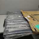 29.5-40.5" Baby Gate for Stairs, Dog Gate for Doorways, Walk Thru Auto Close Metal Baby Safety Gate for The House, Stairs and Doorways, Child Gate Pressure Mounted, Pet Gate for Dog Indoor - Black