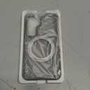 Compatible with Samsung Galaxy S24 Case with 360Rotatable Magnetic Ring Stand Compatible with Mag-Safe Military Protection Shockproof Translucent Phone Case for S24 6.2",Gray