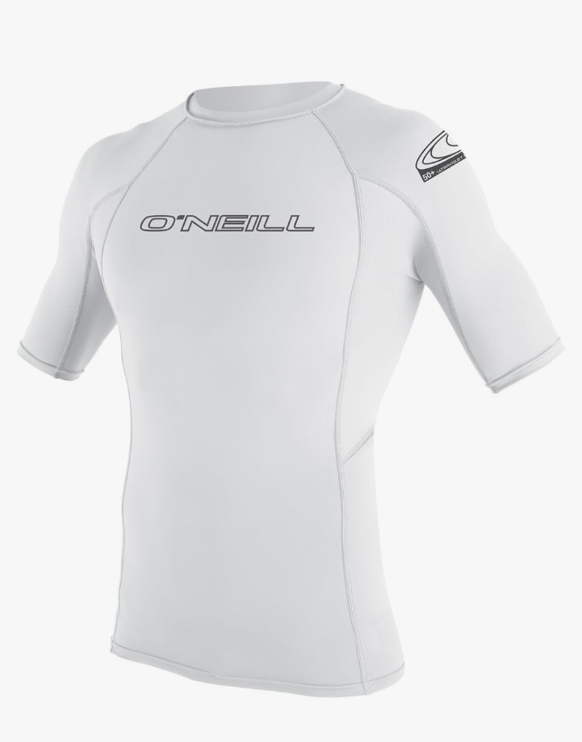 O'Neill Men's Basic Skins UPF 50+ Short Sleeve Rash Guard M