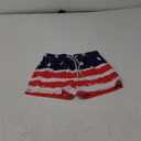 Durio Boys Swim Trunks Quick Drying Toddler Swim Trunks Summer Swim Shorts Boys Bathing Suit Swimwear for Boy Infant (6 Years, Flag)