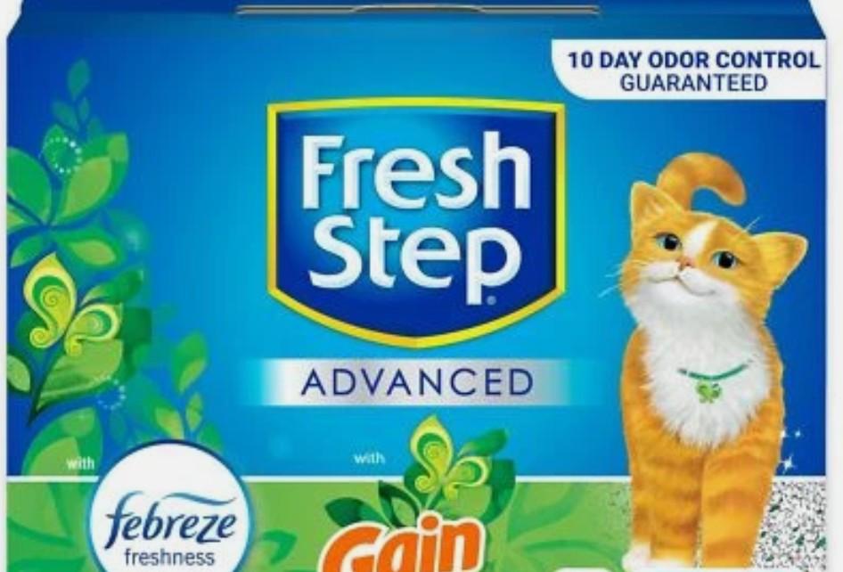 Fresh Step Advanced Clumping Cat Litter With Gain Scent - 37lbs