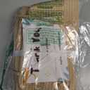 TeoKJ Over the Door Hanging Basket, 3-Tier Woven Cotton Wall-Mounted Storage Organizer Bag Decorative Hanging Nursery Baskets - Jute