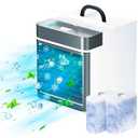 Portable Air Conditioner, Mini Personal Ice Cooling Air Cooler with 2 Ice Blocks,3 Speeds Small Fan for Room Bedroom Office Home Tent