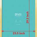 LaVie Home 24 x 30 Picture Frame, Large Poster Frame with High Definition Plexiglass, Horizontal or Vertical Wall Gallery Poster Frames Suitable for Photos, Artworks, Posters,Puzzle, Gold 1pc