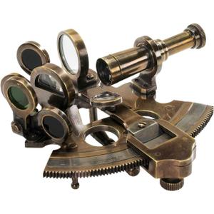 Humaira Nautical Bronze Sextant Solid Brass Ship Astrolabe Navigation Instrument