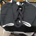 Womens Color Block Sweater Dress with Belt, Rolled Hem, Long Sleeve, V Neck, Knee Length, A Line, Oversized Knit Dress Fall, L