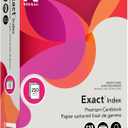 Neenah Extra-Heavyweight Exact Index Card Stock, 110 Lb., 8 1/2" x 11", Gray, Pack Of 250 Sheets