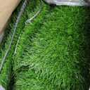Realistic Artificial Grass Rug Indoor Outdoor: Fake Grass Turf with Drainage Holes, Pet-Friendly Dog Grass Mat, Perfect for Garden Lawn Balcony Patio Backyard Landscape Decoration, 4FT x6FT