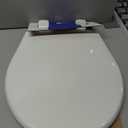 Bemis 70 Durable Plastic Toilet Seat, Round, White