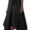 WynneLayers Women's Knit Sleeveless Dress Black, Size XL