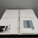 10'x20' Upgraded Carport Replacement Top Canopy Cover for Car Garage Shelter Tent Party Tent with Ball Bungees White (Only Top Cover, Frame is not Included)