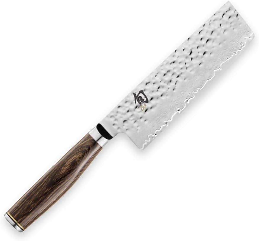 Shun Premier 5 1/2" Nakiri Knife (Brown)